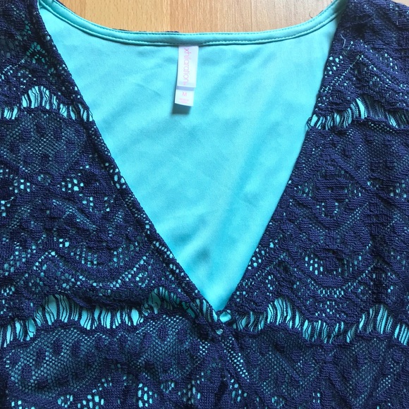 NWT Xhilaration Lace Romper - Picture 4 of 5